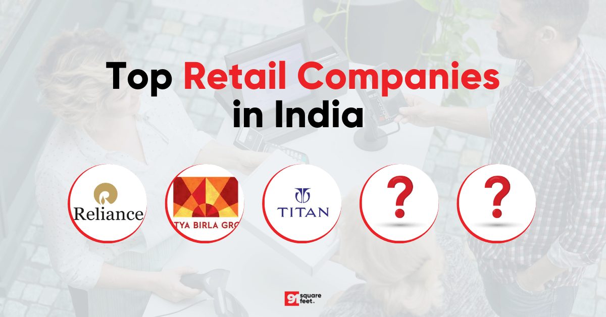 top retail companies in India